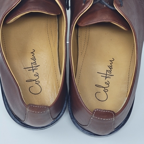 Cole Haan Dress Shoes Men’s Size 10.5 M Leather Brown Oxford Spine Lace C06400 main image 5